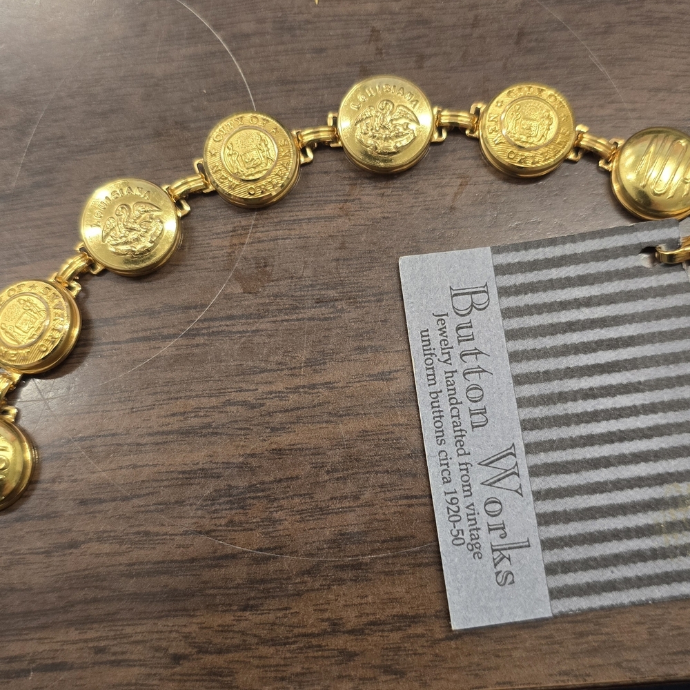 Button Bracelet New Orleans Academy